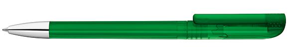9403802 UMA 0-0096 T SI UMA UP transparent kulepenn - trykk 1 f. M&#248;rk gr&#248;nn 500 stk